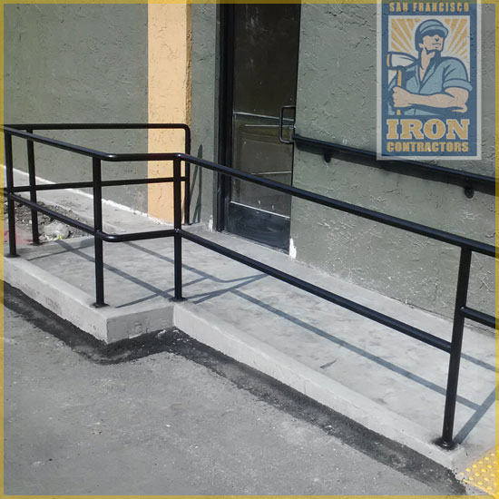 ADA Compliant Wrought Iron Railings