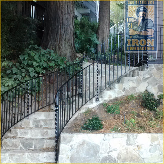 Metal Stair Railing Metal Stair Railing San Francisco