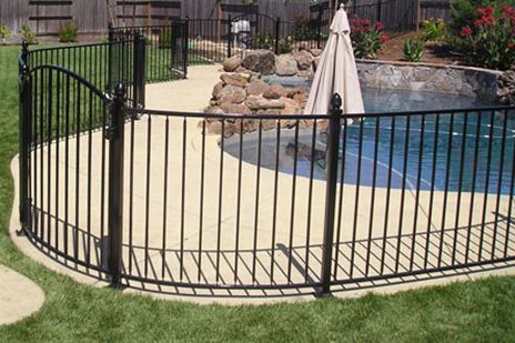 Wrought Iron Pool Fencing San Francisco